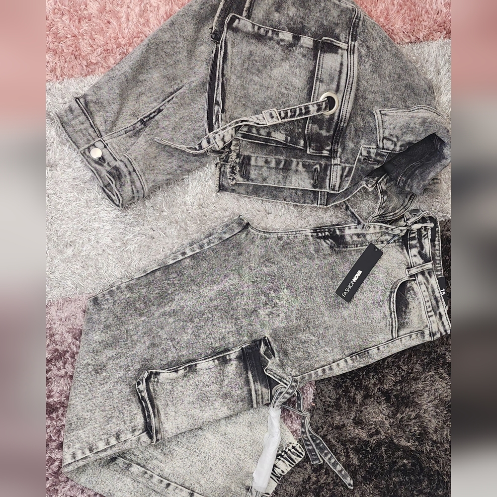 Fashion nova denim sets - Picture 13 of 14
